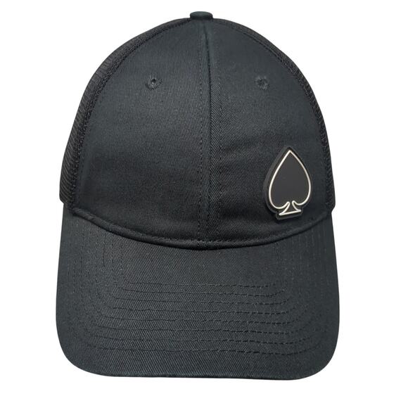 Queen of Spades Trucker Cap Black One Size Adjustable Mesh Back 1st Phorm - Picture 1 of 9